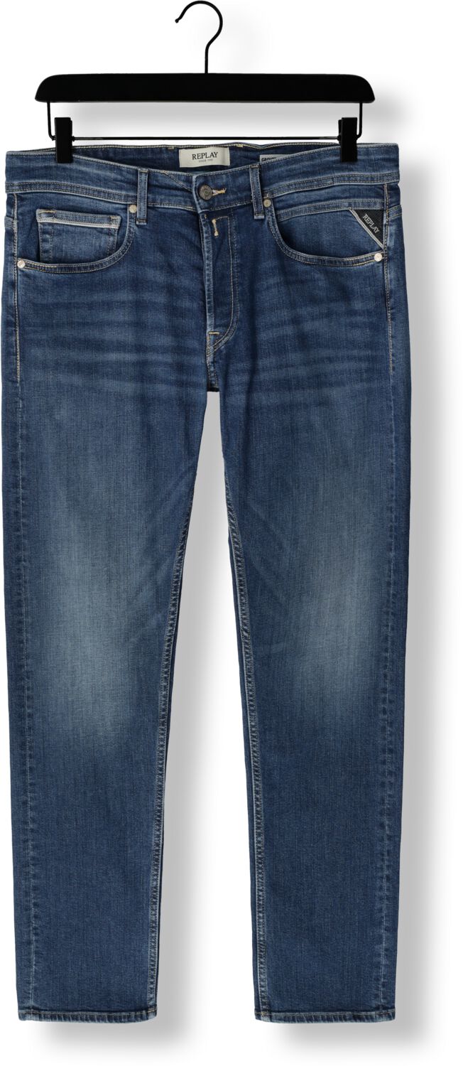 REPLAY Heren Jeans Grover Pants Blauw