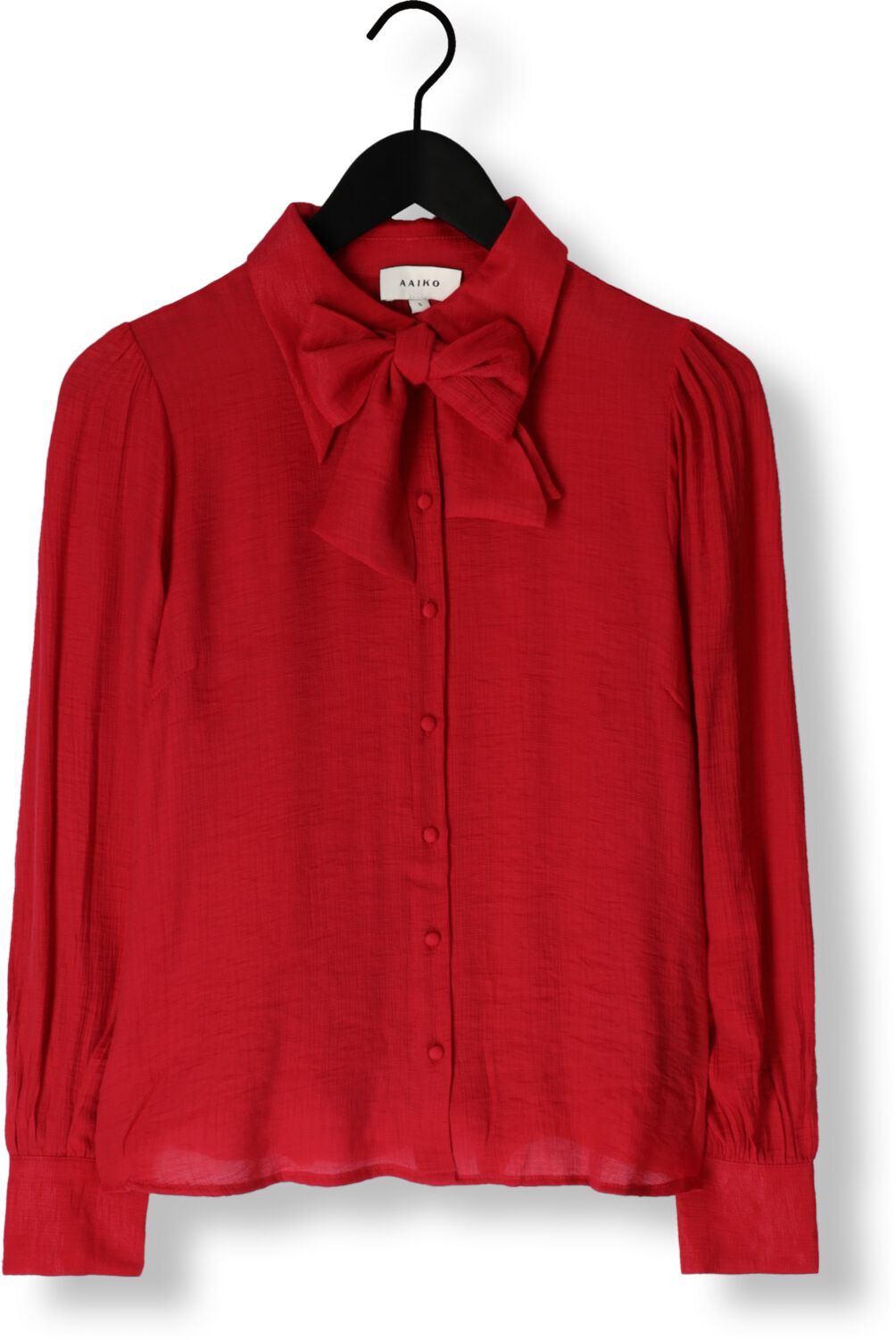 AAIKO Dames Blouses Veronne Tie Vis 517 Rood