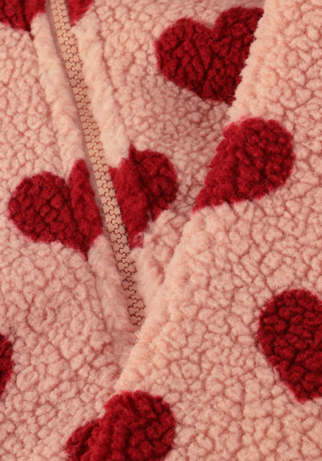 Roze KONGES SLOJD Jassen JODY TEDDY HOODIE GRS - large