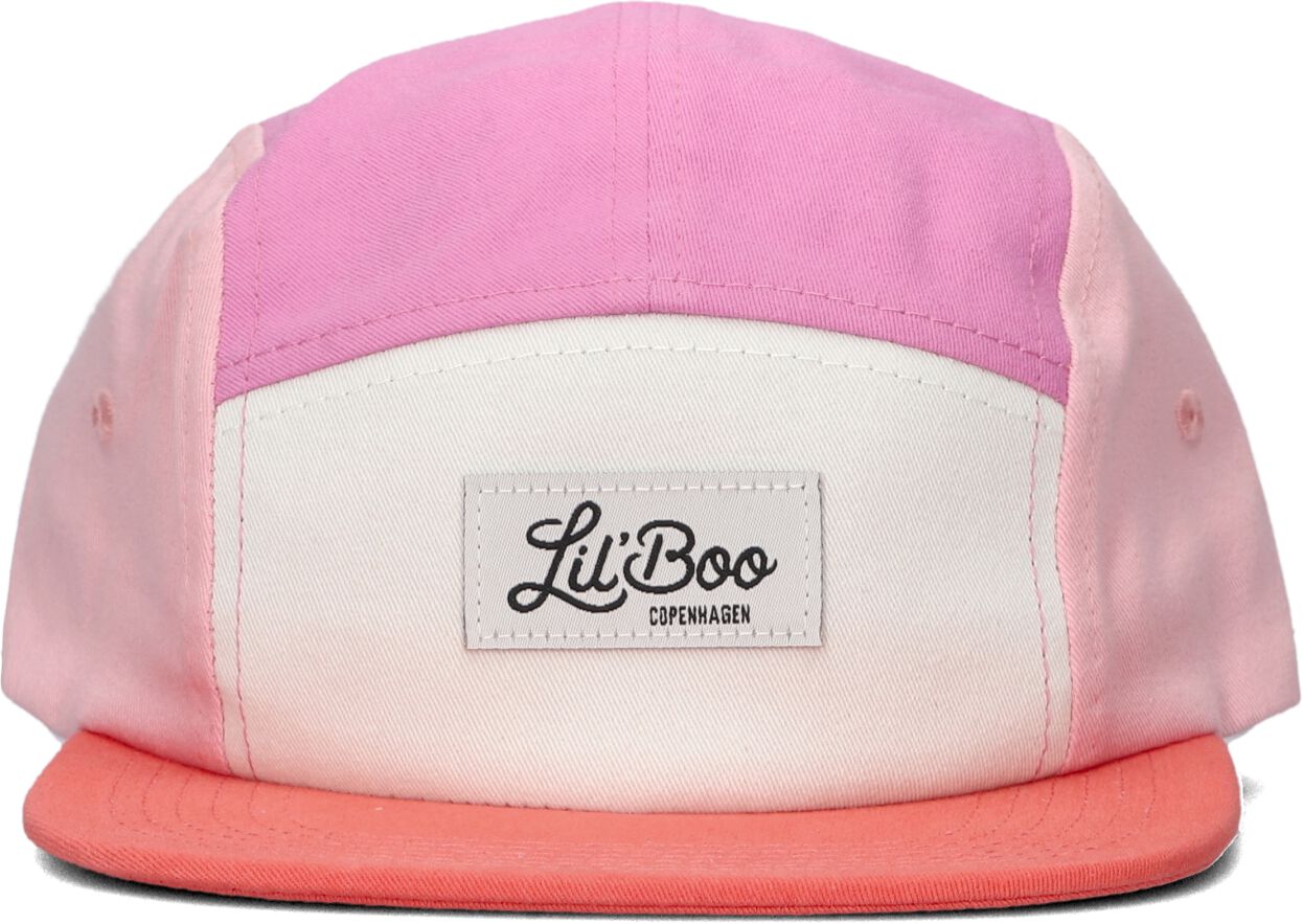 LIL'BOO Meisjes Petten Block Sweet Magenta Koraal XL