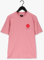Roze EDWIN T-shirt JAPANESE SUN TS