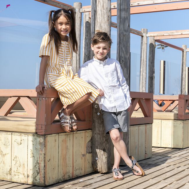 Witte GIOSEPPO Platte sandalen 47810 Witte GIOSEPPO Platte sandalen 47810 - large