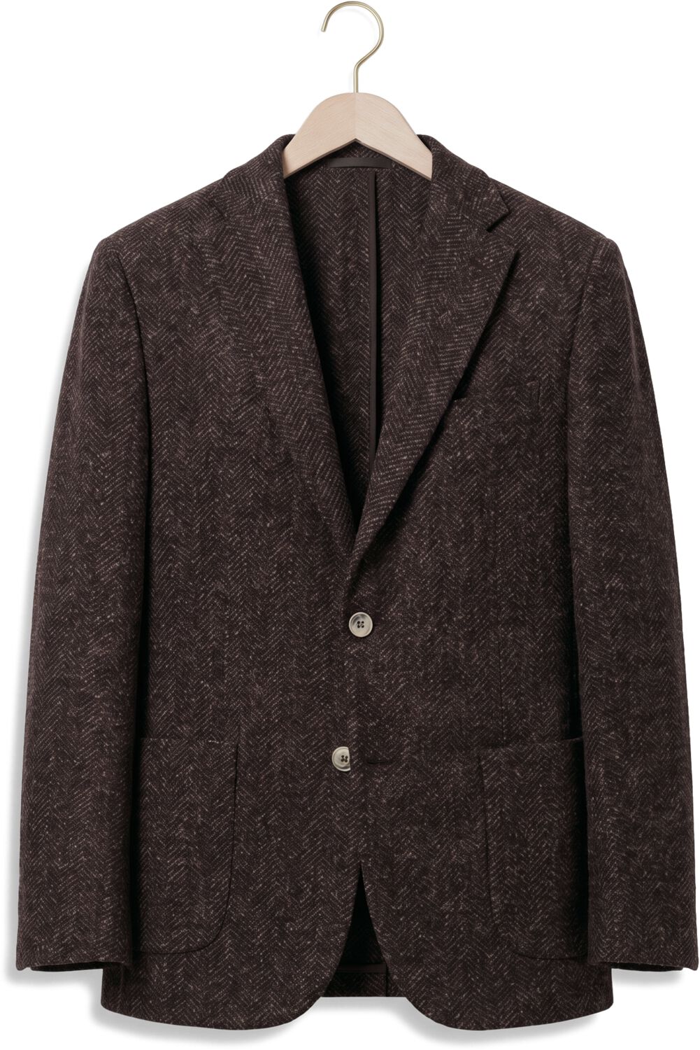 GENTILUOMO Heren Colberts Lecco Bruin