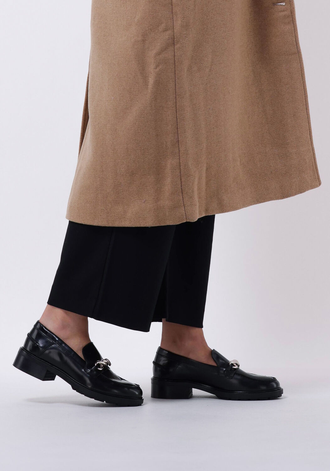 Schoenen damesschoenen Instappers Loafers Mayan Roots Dames Metallic Lederen Platte Schoenen 