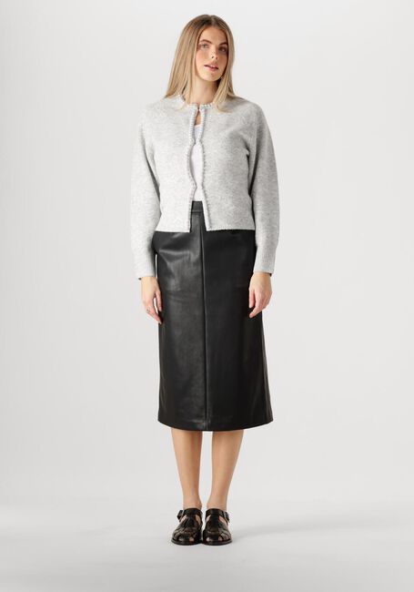 Zwarte NEO NOIR Minirok NETTI FAUX LEATHER SKIRT - large