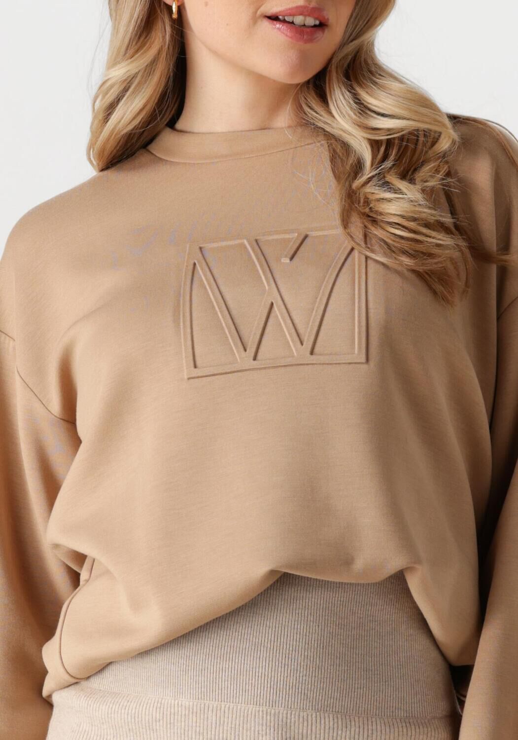 INWEAR Dames Truien & Vesten Laicentiw Vincent Mono Sweat Taupe