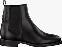 Zwarte TOMMY HILFIGER Chelsea boots PIN LOGO FLAT - medium