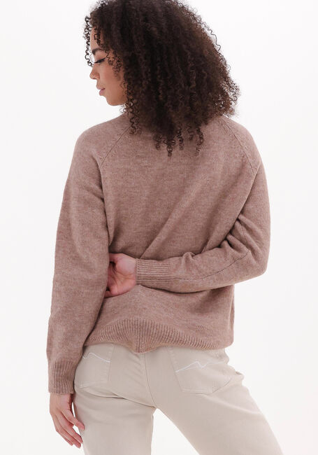 Camel SELECTED FEMME Trui LULU LS KNIT HIGH NECK B - large