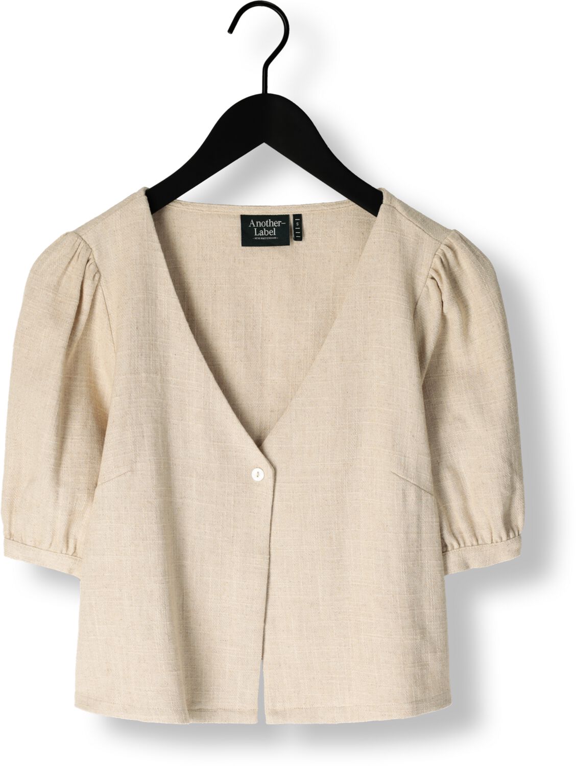 ANOTHER LABEL Dames Blouses Kiek Shirt Zand