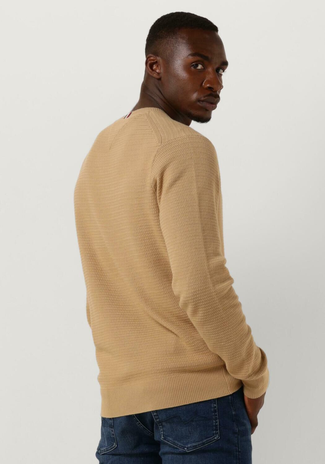 Khaki tommy hilfiger best sale jumper