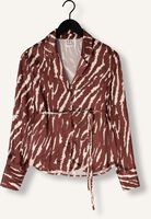 Bruine ROUGE EDIT Blouses ROUSHIANA LS PRINTED RESORT COLLAR SHIRT Bruine ROUGE EDIT Blouses ROUSHIANA LS PRINTED RESORT COLLAR SHIRT - medium