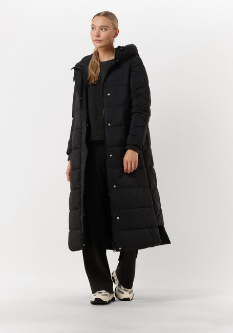 Zwarte Y.A.S. Gewatteerde jas YASLIRA LONG PADDED COAT - large