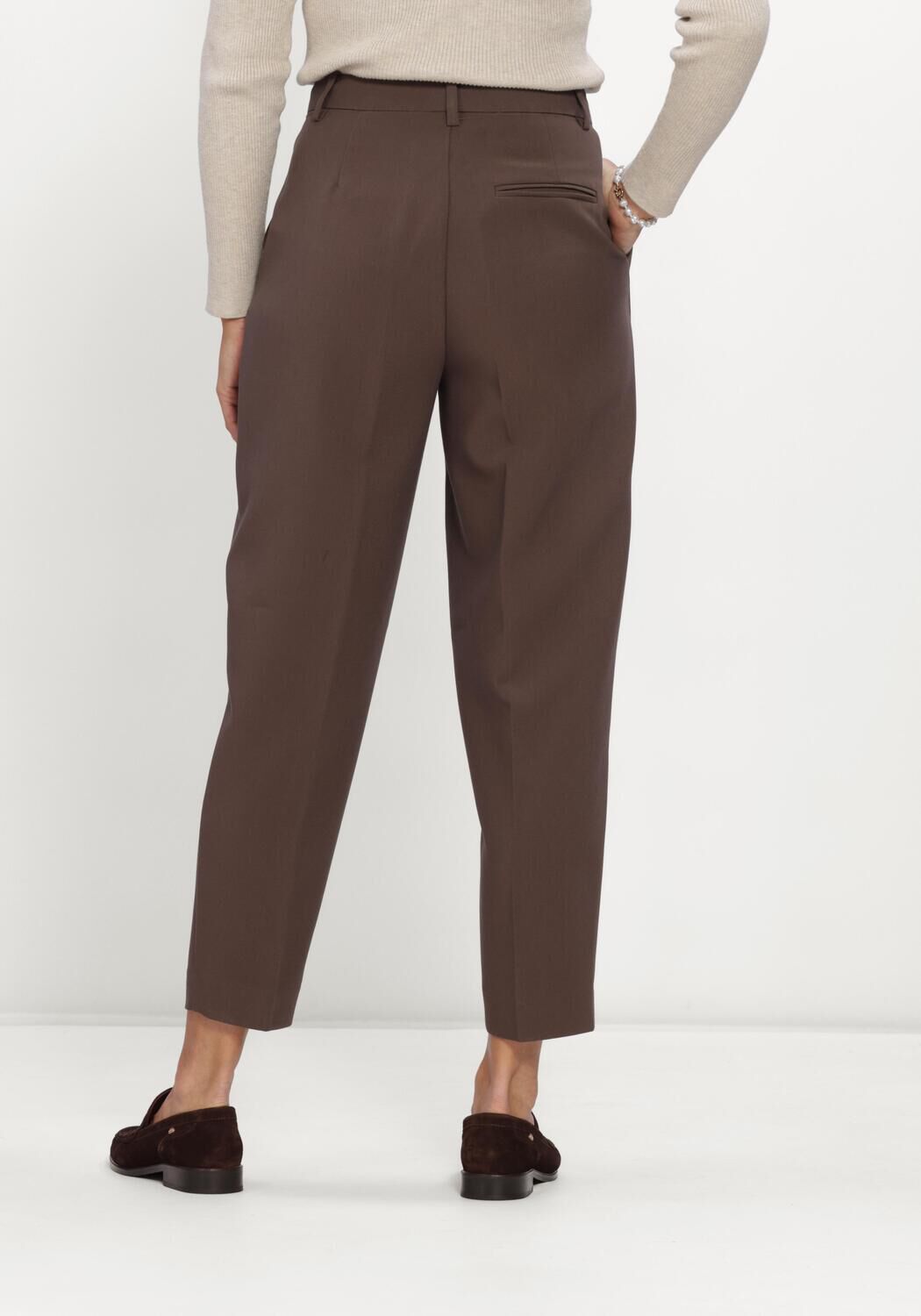 Bruine BRUUNS BAZAAR Broeken CINDYSUSBBDAGNY PANTS - large