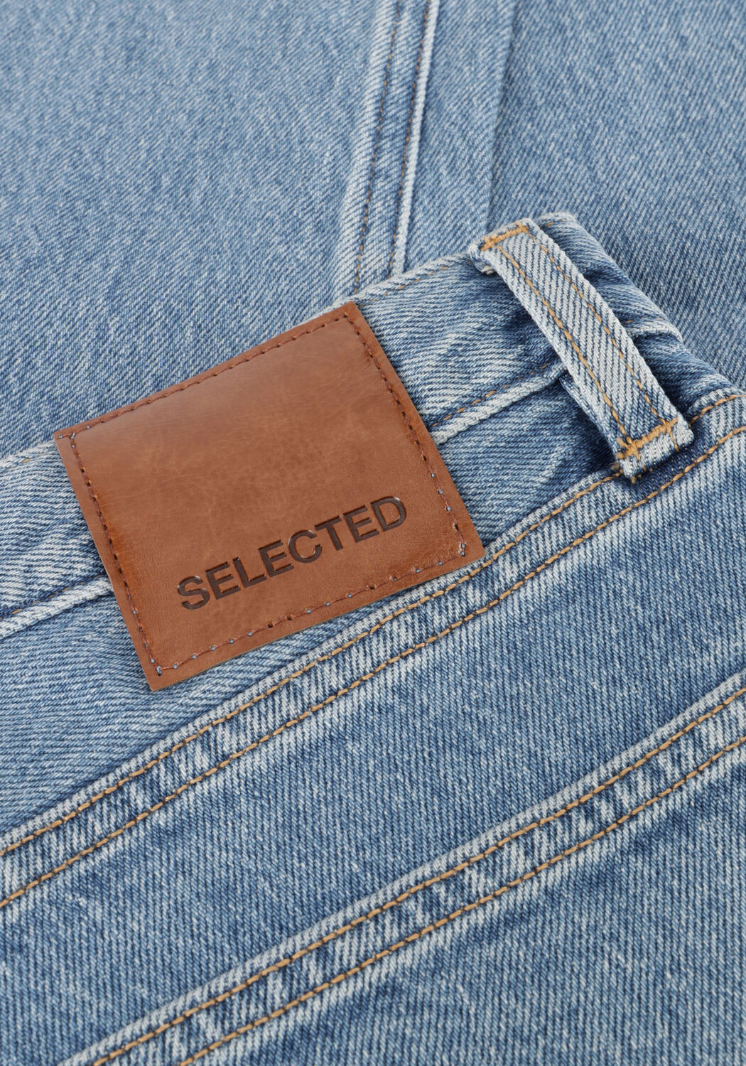 Blauwe SELECTED MEN Straight leg jeans SLH196-STRAIGHT BEN KORI JEANS NOOS - large