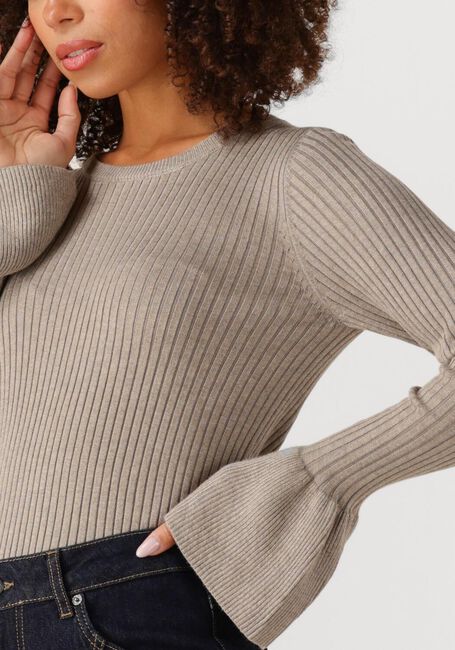 Beige CO'COUTURE Top BALIN WIDE CUFF KNIT - large