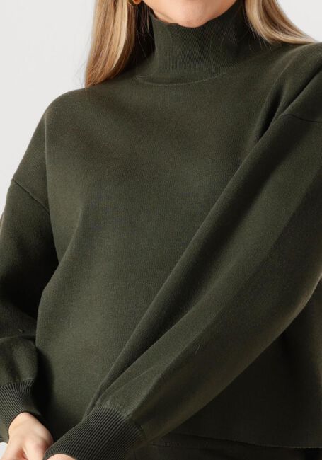 Donkergroene MSCH COPENHAGEN Trui MSCHMERCY EAST M PULLOVER - large