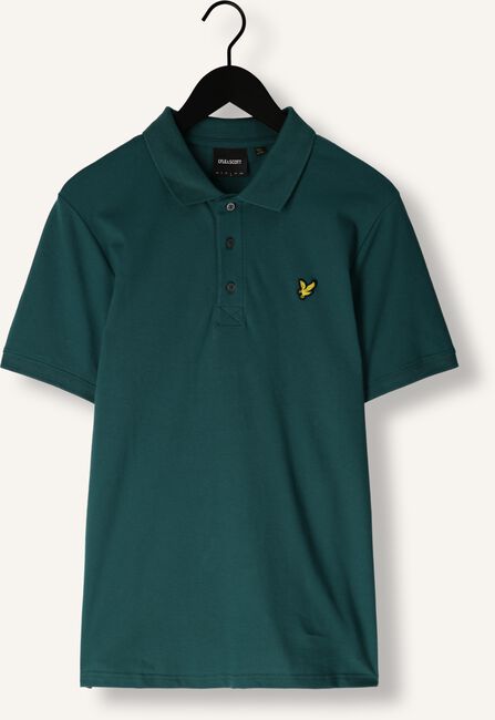 Donkergroene LYLE & SCOTT Polo PLAIN POLO SHIRT Donkergroene LYLE & SCOTT Polo PLAIN POLO SHIRT - large