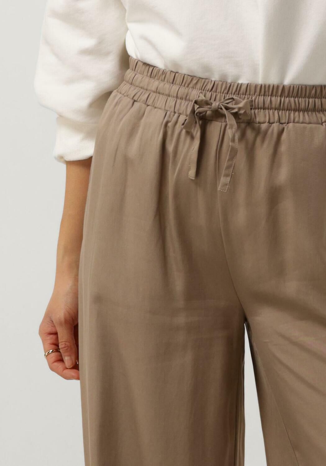 OBJECT Dames Broeken Objtilda Talula Long Pant Beige