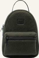 Groene HERSCHEL Rugtas NOVA MINI TEDDY - medium