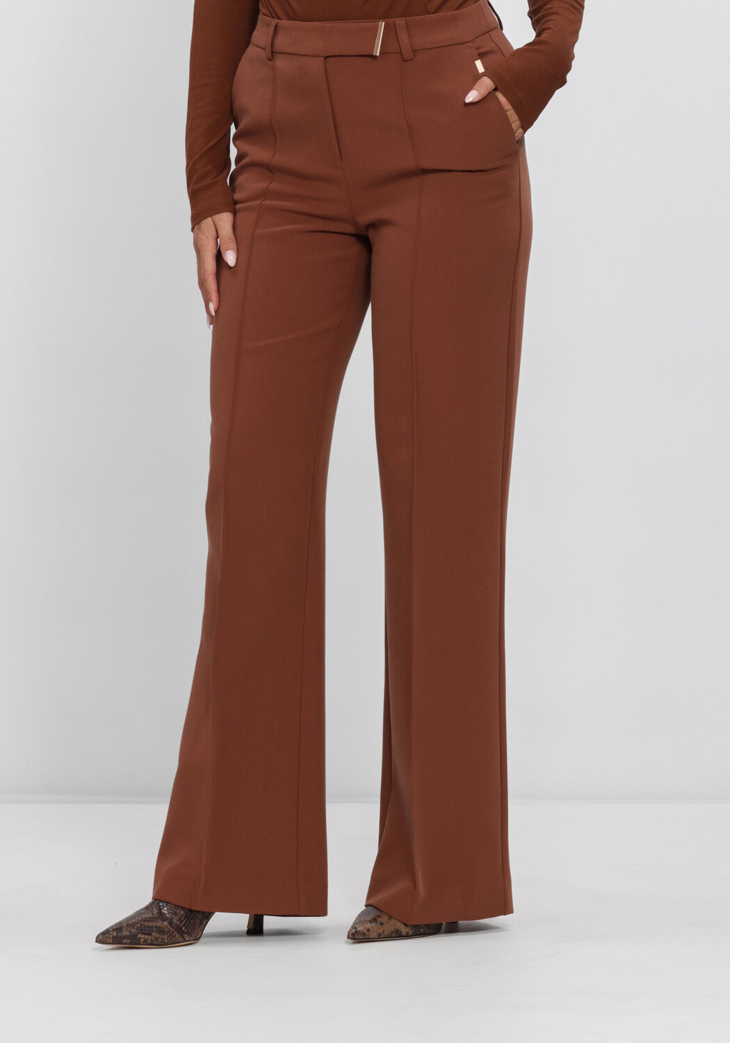 Bruine AAIKO Pantalon CHANTALLE RPES 345 - large