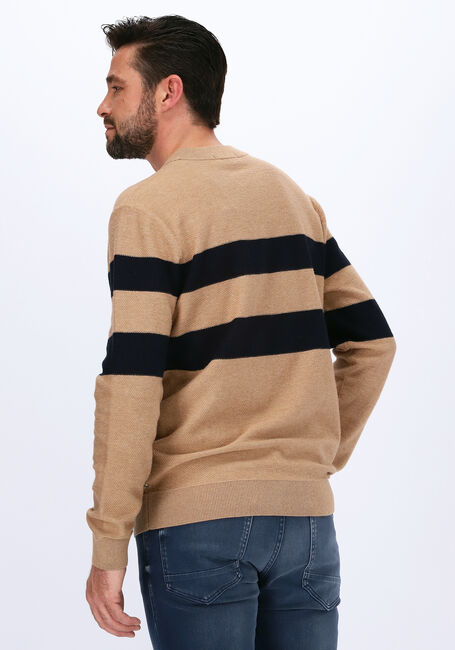 Beige SCOTCH & SODA Trui STRUCTURE-KNITTED PULLOVER CON - large