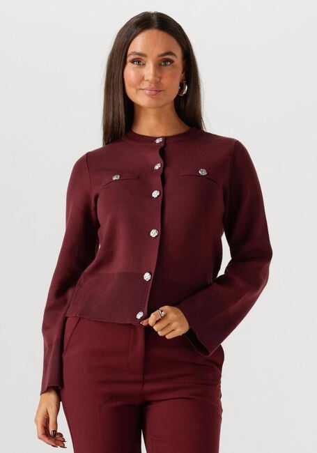 Bordeaux Y.A.S. Vest YASPIMI LS KNIT CARDIGAN S. - large