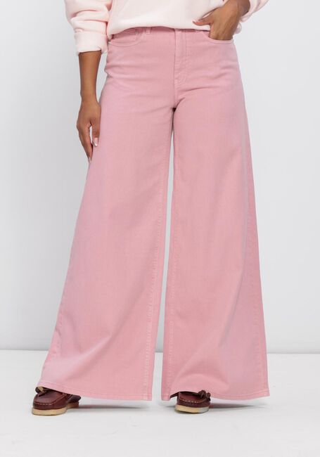 Roze ANOTHER LABEL Wijde broek ALMOORE DENIM WIDE - large