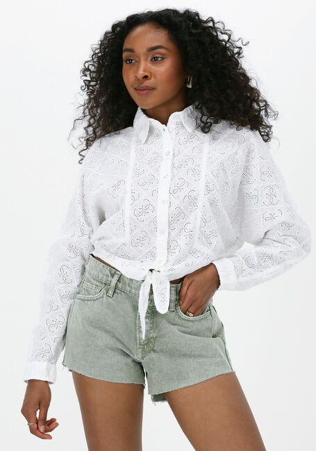 Witte GUESS Blouses LS TINA SHIRT - large