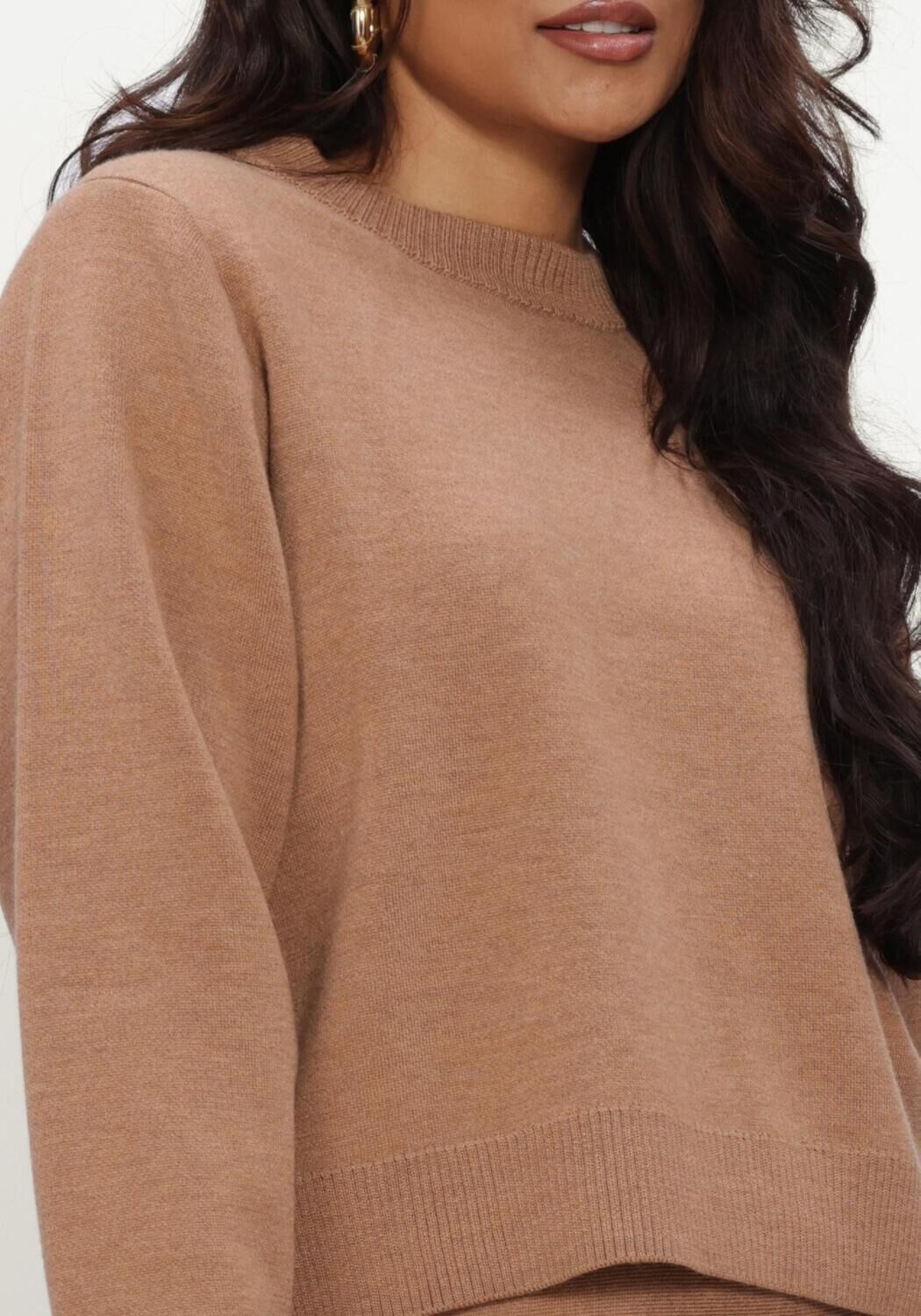 Camel TWIST & TANGO Trui KELLY KNITTED SWEATER - large