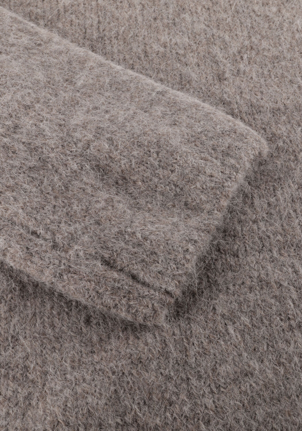 Grijze SELECTED WOMEN Trui SLFGABRIELLA LS KNIT NEW O-NECK - large