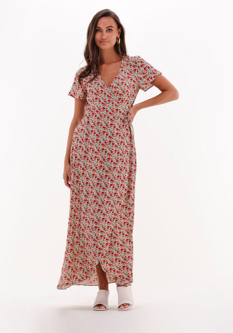 Multi NA-KD Maxi jurk WRAP MAXI DRESS - large