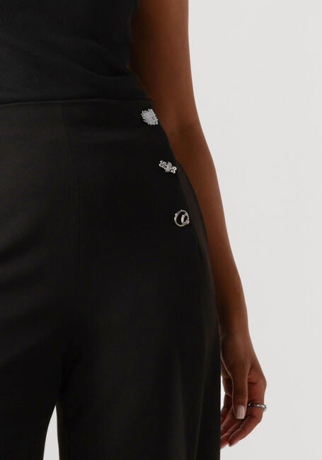 Zwarte CAROLINE BISS Wijde broek 4587 - large