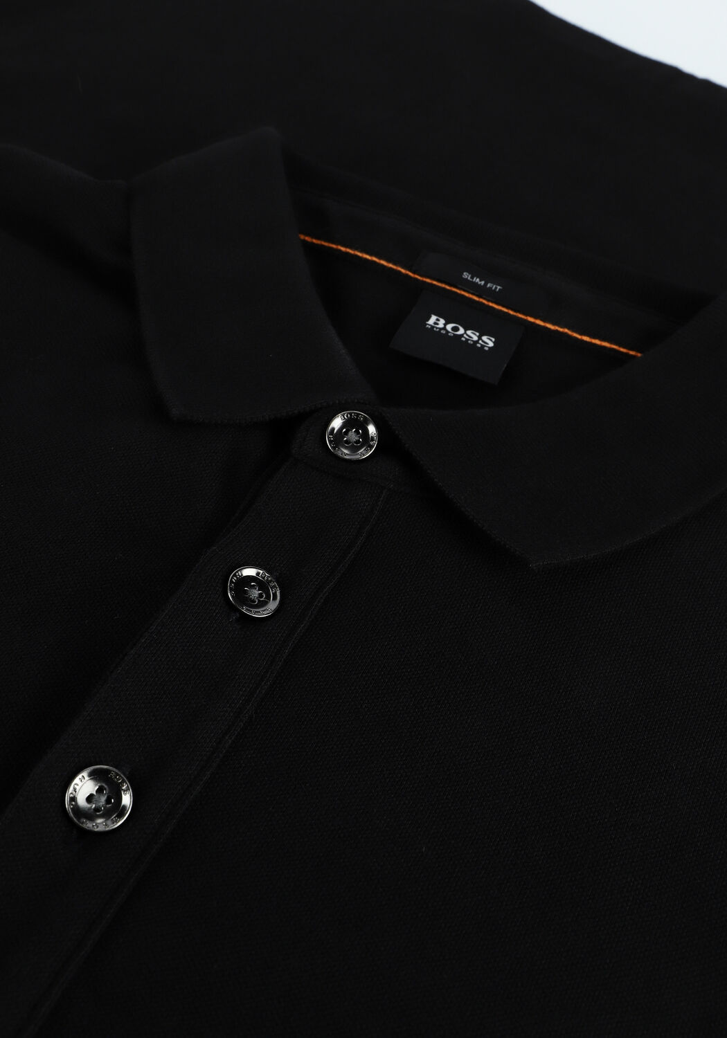 Zwarte BOSS ORANGE Polo PASSENGER 10193126 01 - large