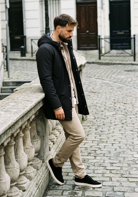Zwarte MATINIQUE Parka's DESTON - large