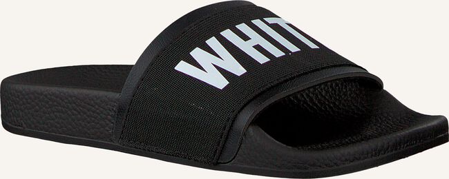 Zwarte THE WHITE BRAND Badslippers ELASTIC MINIMAL KIDS Zwarte THE WHITE BRAND Badslippers ELASTIC MINIMAL KIDS - large
