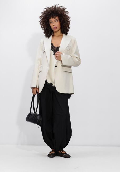 Zwarte CO'COUTURE Wijde broek ACASIACC BALLOON LL PANT - large