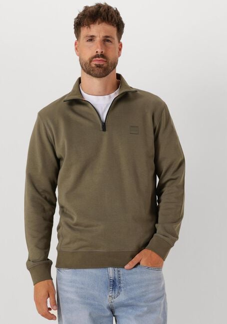 Olijf BOSS ORANGE Sweater ZETRUST - large
