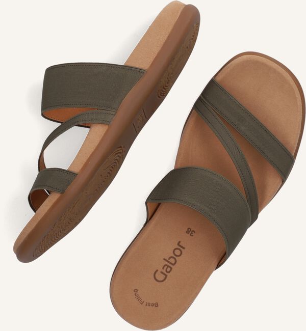 Groene GABOR Slippers 702 Groene GABOR Slippers 702 - large