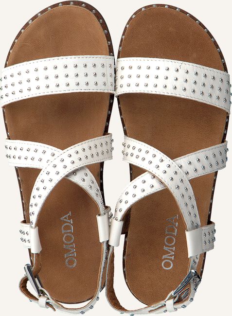 Witte OMODA Platte sandalen LPARANSTUD-12NB Witte OMODA Platte sandalen LPARANSTUD-12NB - large