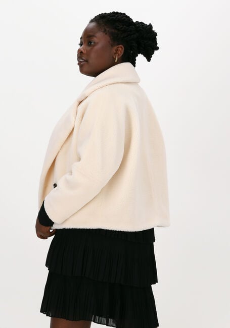 Beige IBANA Teddy jas CAJA - large