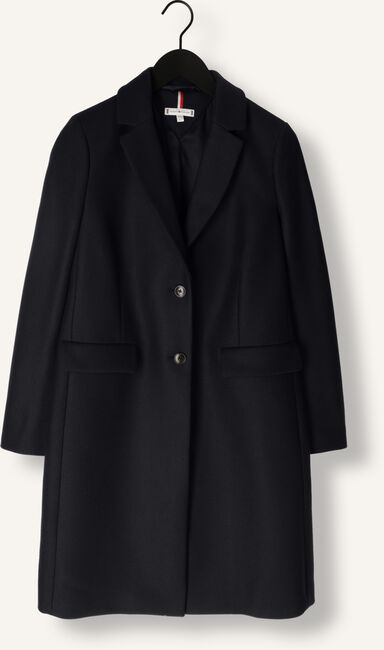 Donkerblauwe TOMMY HILFIGER Mantel WOOL BLEND CLASSIC COATD Donkerblauwe TOMMY HILFIGER Mantel WOOL BLEND CLASSIC COATD - large