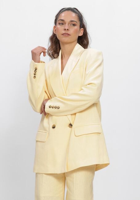 Gele SELECTED WOMEN Blazer SLFOVERSIZED MARLIE DB BLAZER - large