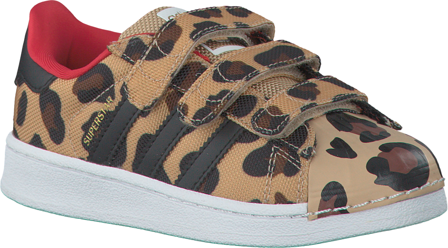 bruine adidas sneakers