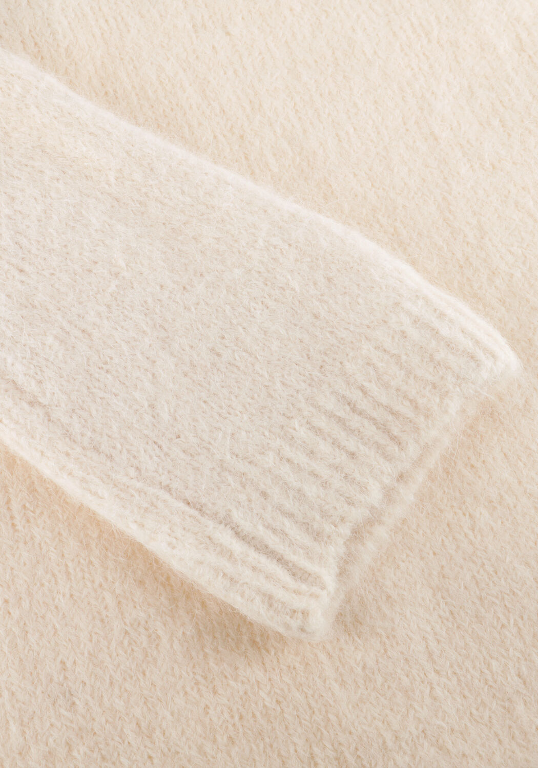 Gebroken wit SELECTED WOMEN Trui SLFGABRIELLA LS KNIT NEW O-NECK - large