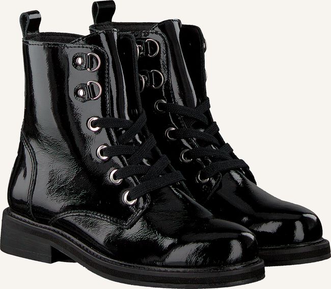 Zwarte BRAQEEZ Veterboots PERLA PLEUN Zwarte BRAQEEZ Veterboots PERLA PLEUN - large