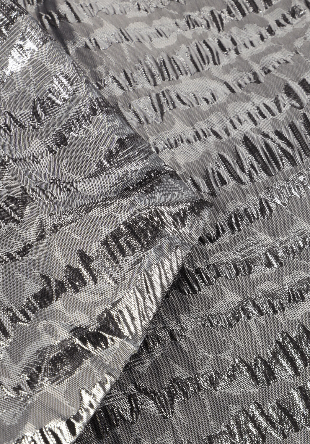 Grijze MINUS Blouses MSMELBI V-NECK BLOUSE - large