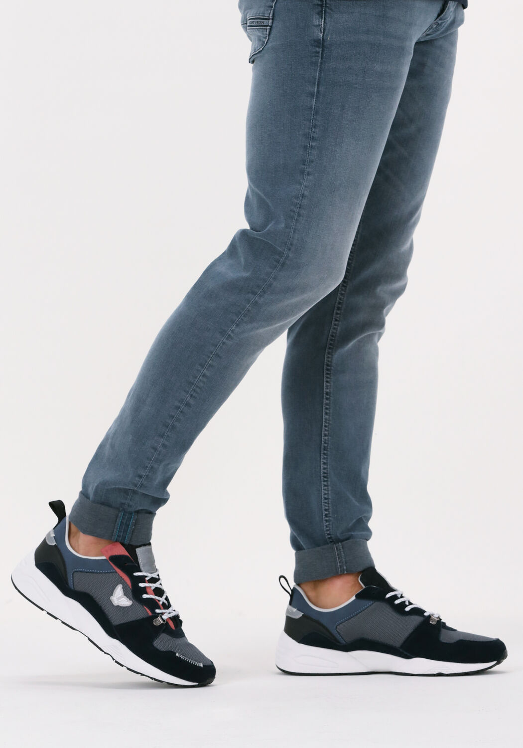 Blauwe PME LEGEND Lage sneakers ASSEMBLER - large