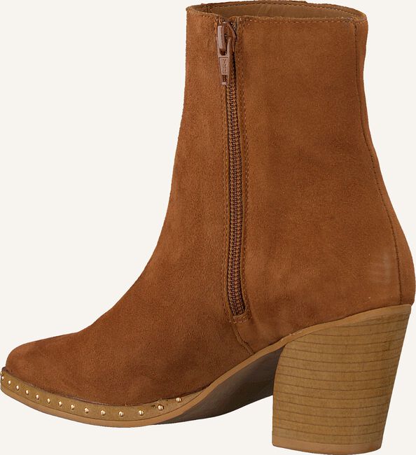 Cognac OMODA Enkellaarsjes ELLA OBLIQUE Cognac OMODA Enkellaarsjes ELLA OBLIQUE - large