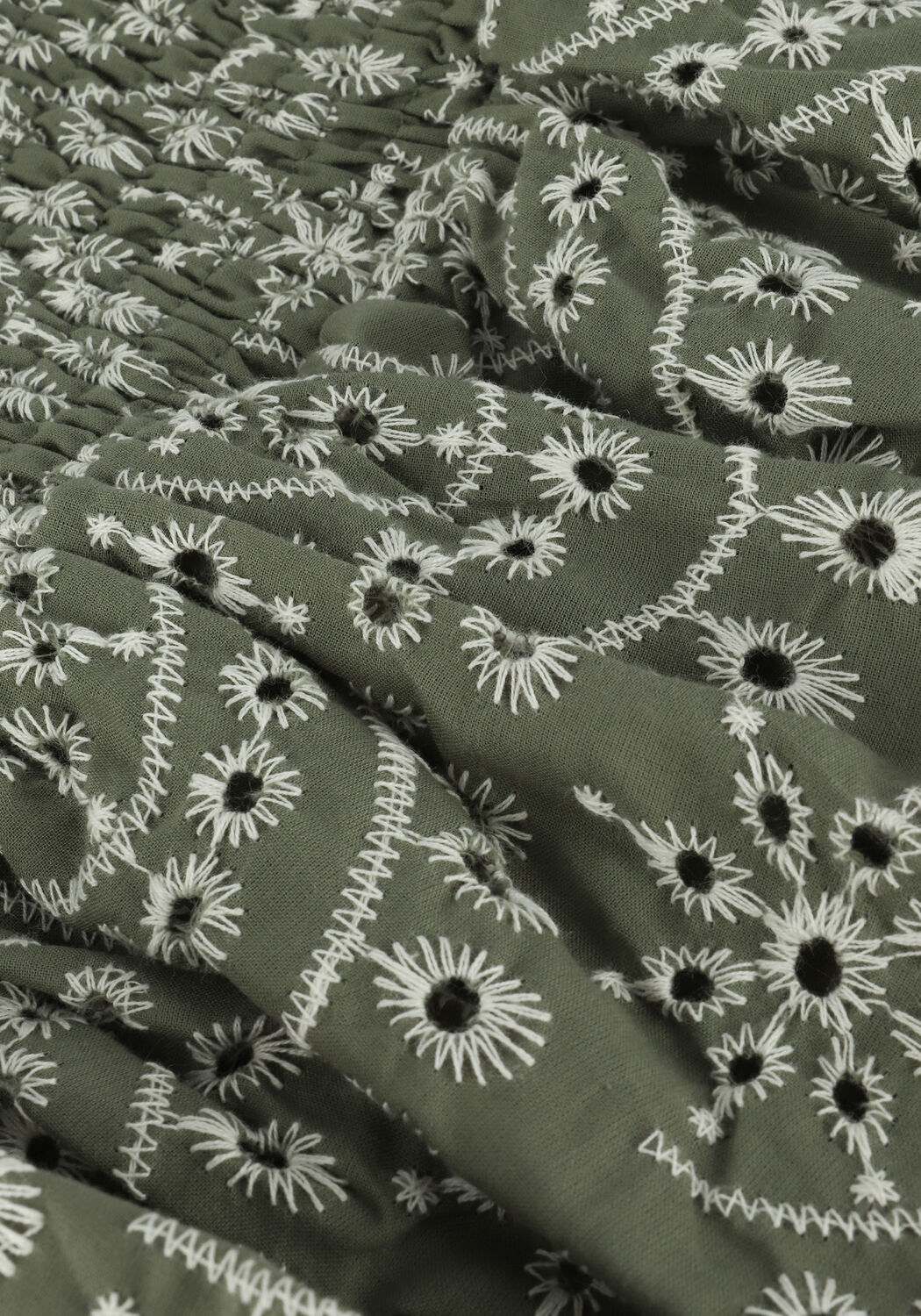 Blauwe COLOURFUL REBEL Minirok NINI BRODERIE ANGELAISE LAYER MINI SKORT - large