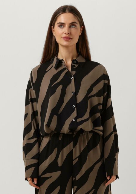 Zwarte GESTUZ Blouse BOTHILDEGZ LS SHIRT - large